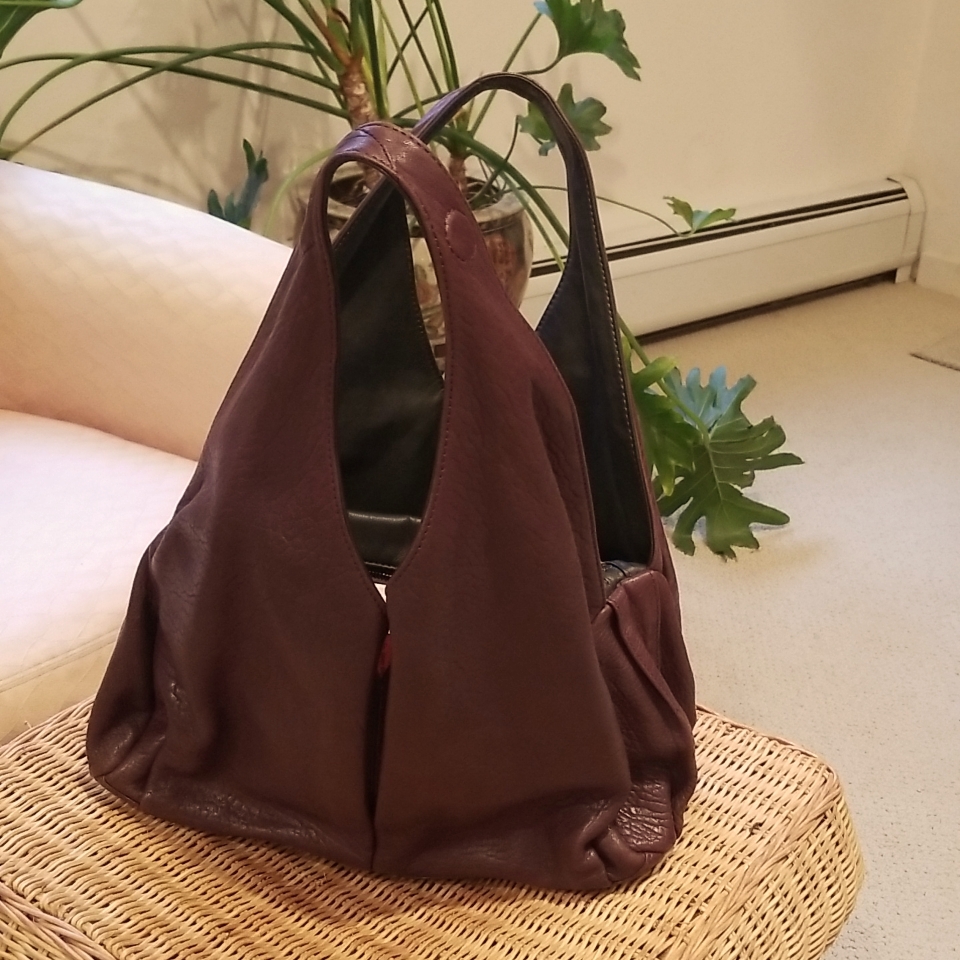 Sondra Roberts Leather Boho Bag